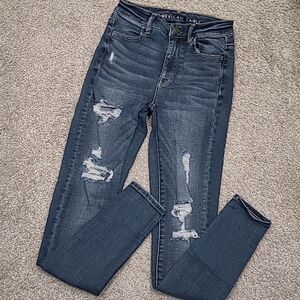 American Eagle Super high Rise jegging